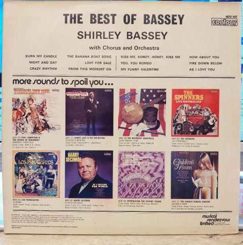 Shirley Bassey – The Best Of Bassey LP PLAK