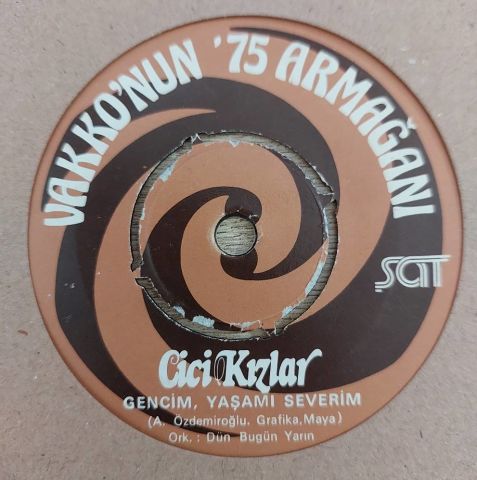 Cici Kızlar – Gençlik ve Vakko İçin Söylüyorlar 1975 45LİK PLAK