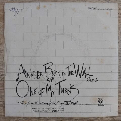 Pink Floyd – Another Brick In The Wall 45LİK PLAK