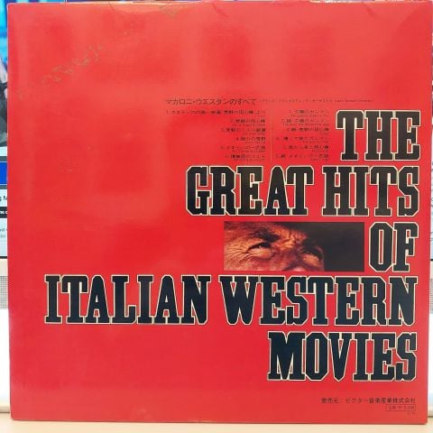 Grand Fantastic Orchestra – The Great Hits Of Italian Western Movies LP PLAK