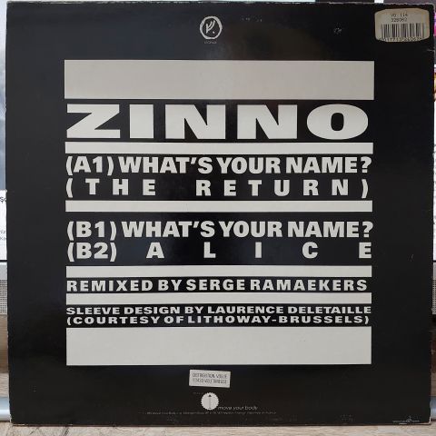 Zinno – What's Your Name - The Return LP PLAK