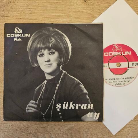 Şükran Ay – Kaderime Boyun Büktüm 45LİK PLAK
