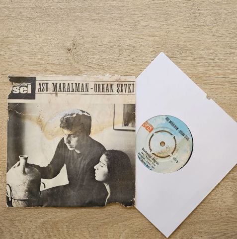 Asu Maralman - Orhan Şevki – Hudey Hudey / Sevmedim Hayatı 45LİK PLAK.