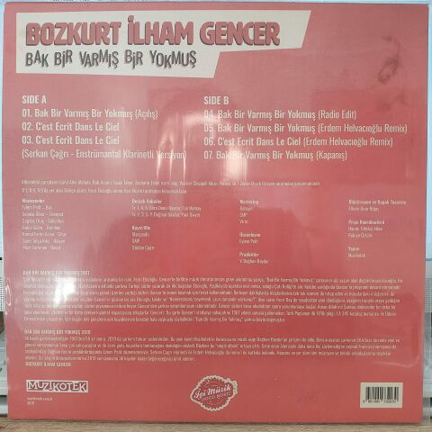 İLHAM GENCER - BİR VARMIŞ BİR YOKMUŞ LP PLAK