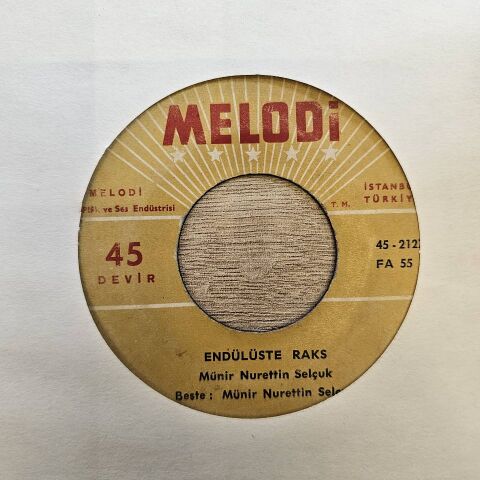 Münir Nurettin Selçuk – Endülüste Raks / İstiyorum 45LİK PLAK