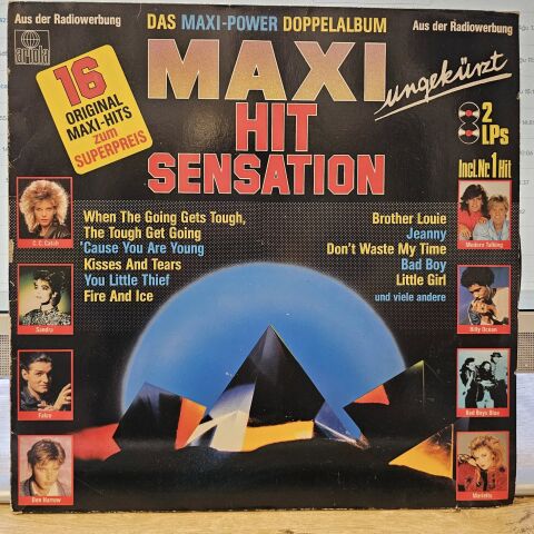 Various – Maxi Hit Sensation - Das Maxi Power Doppelalbum LP PLAK
