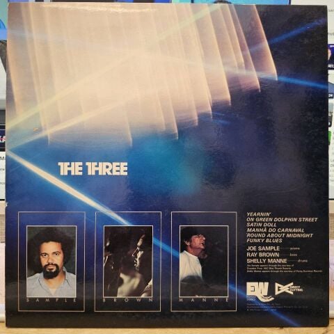 Joe Sample / Ray Brown / Shelly Manne – The Three LP PLAK