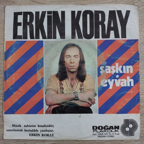 ERKİN KORAY - ŞAŞKIN 45LİK PLAK