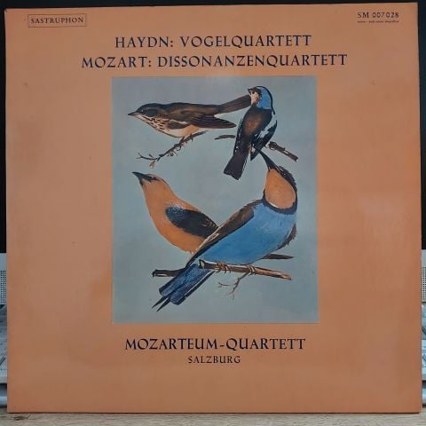 Haydn, Mozart, Mozarteum-Quartett Salzburg – Vogelquartett / Dissonanzenquarett LP PLAK