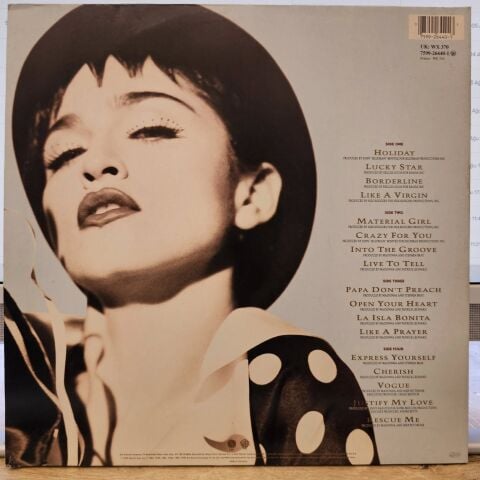 Madonna – The Immaculate Collection LP PLAK