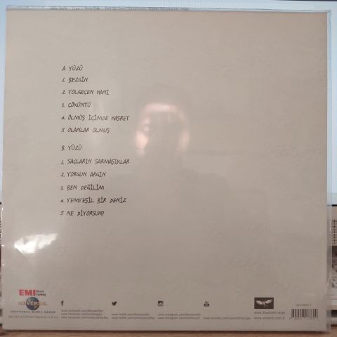 İLHAN İREM - BEZGİNİN GİZLİ MEKTUPLARI LP PLAK