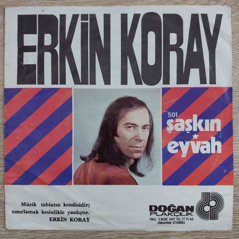 ERKİN KORAY - ŞAŞKIN 45LİK PLAK