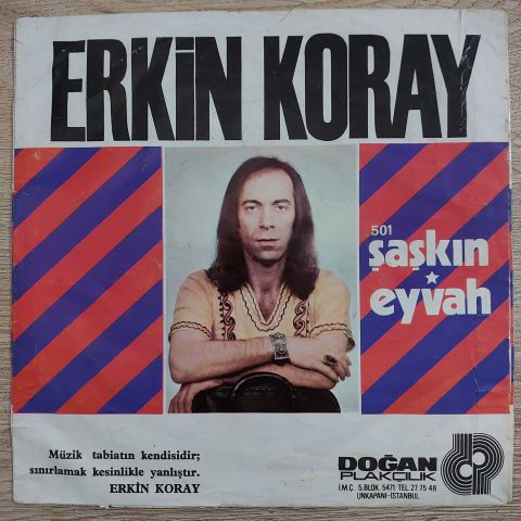 ERKİN KORAY - ŞAŞKIN 45LİK PLAK