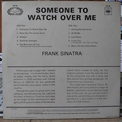 Frank Sinatra – Someone To Watch Over Me LP PLAK