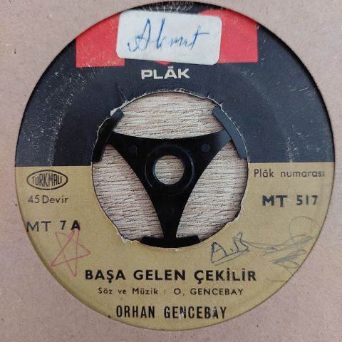 Orhan Gencebay – Başa Gelen Çekilirmiş 45LİK PLAK
