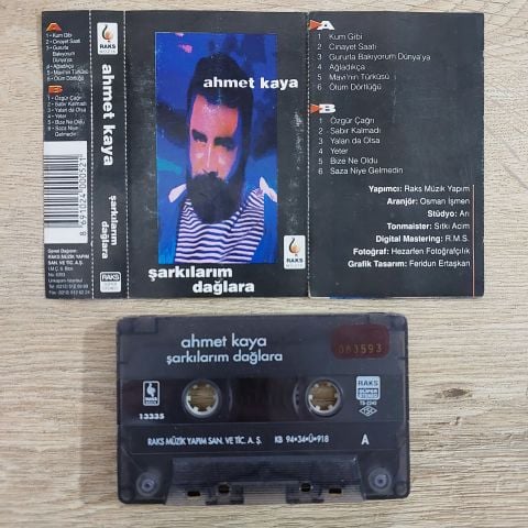 AHMET KAYA - ŞARKILARIM DAĞLARA KASET