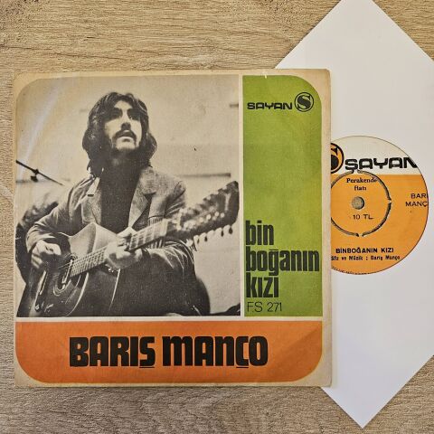 Barış Manço – Bin Boğanın Kızı 45lik Plak