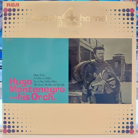 Hugo Montenegro And His Orchestra – Music From ''A Fistful Of Dollars'' ''For A Few Dollars More'' ''The Good, The Bad And The Ugly'' LP PLAK