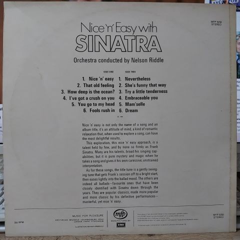 Frank Sinatra – Nice n Easy LP PLAK