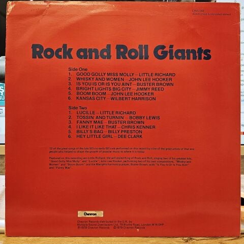 Various – Rock And Roll Giants LP PLAK