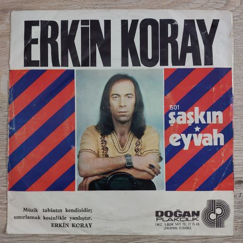 ERKİN KORAY - ŞAŞKIN 45LİK PLAK