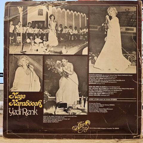Neşe Karaböcek – Yedi Renk LP PLAK
