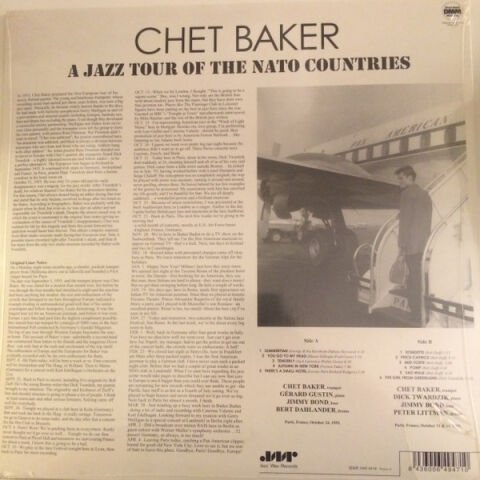 Chet Baker – In Europe: A Jazz Tour Of The Nato Countries LP PLAK