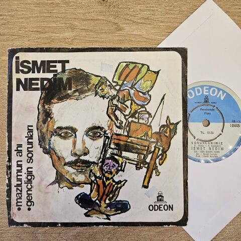 İsmet Nedim – Mazlumun Ahı / Gençliğin Sorunları 45LİK PLAK