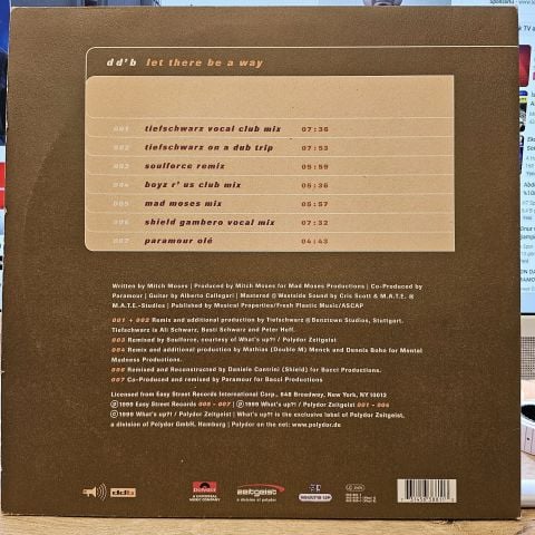 Darryl D' Bonneau – Let There Be A Way LP PLAK