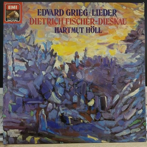 Edvard Grieg, Dietrich Fischer-Dieskau, Hartmut Höll – Lieder LP PLAK