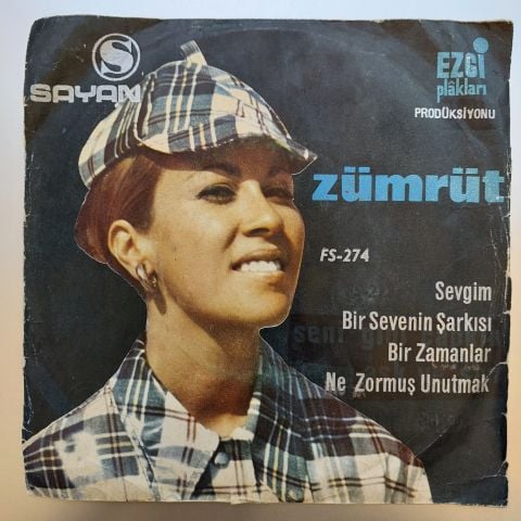 Zümrüt – Sevgim 4 ŞARKILIK EP 45LİK PLAK