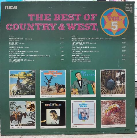 Various – The Best Of Country & West, Vol. 5 LP PLAK