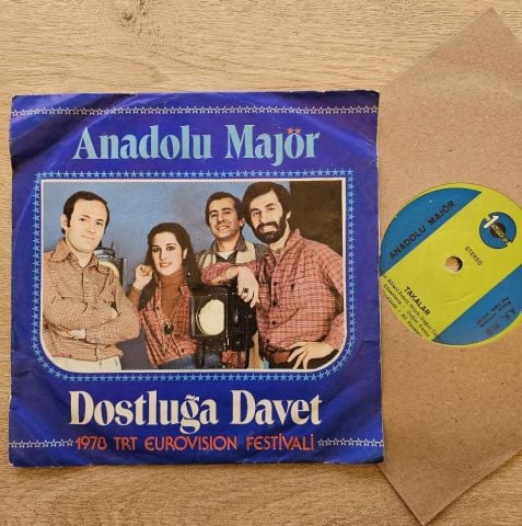 Anadolu Majör – Dostluğa Davet / Takalar 45LİK PLAK