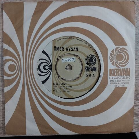 ÖMER AYSAN - OĞLUM / MEMLEKETİM 45LİK PLAK