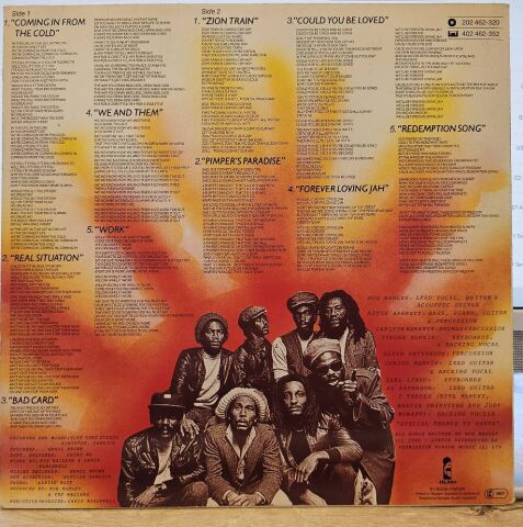 Bob Marley & The Wailers – Uprising LP PLAK