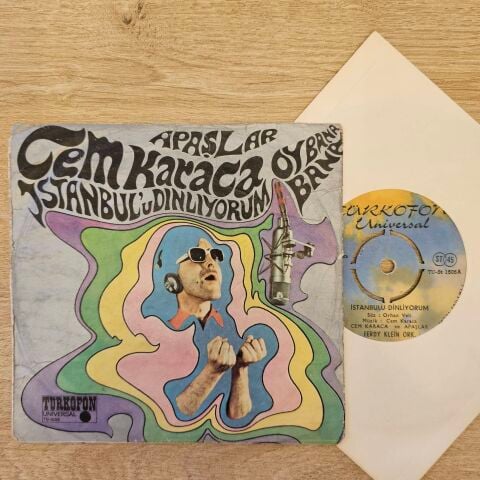 Cem Karaca & Apaşlar – İstanbul'u Dinliyorum / Oy Bana Bana 45LİK PLAK