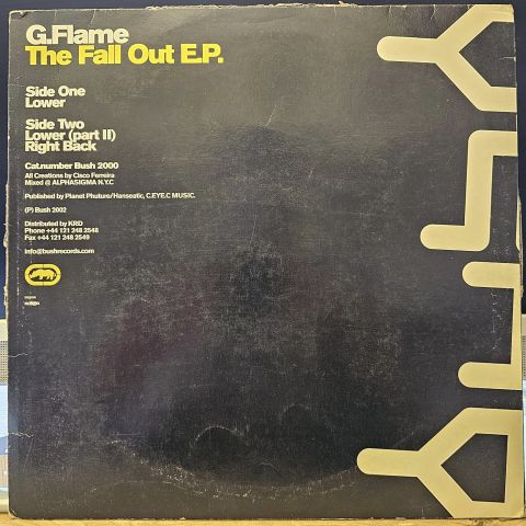 G.Flame – The Fallout E.P. LP PLAK