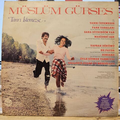 Müslüm Gürses – Tanrı İstemezse LP PLAK