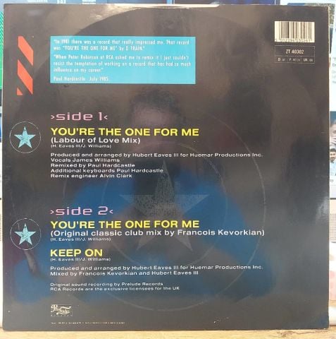 D-Train – You're The One For Me (Labour Of Love Mix) LP PLAK