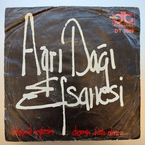 Ağrı Dağı Efsanesi – Deli Gönül Neylersin / Düşenin Dostu Olmaz 45LİK PLAK
