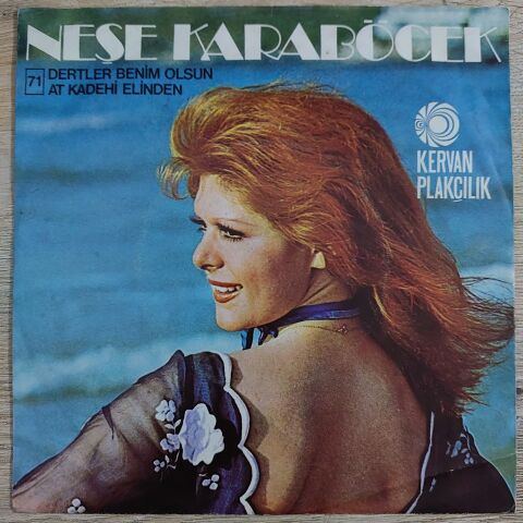 Neşe Karaböcek – Dertler Benim Olsun / At Kadehi Elinden 45LİK PLAK
