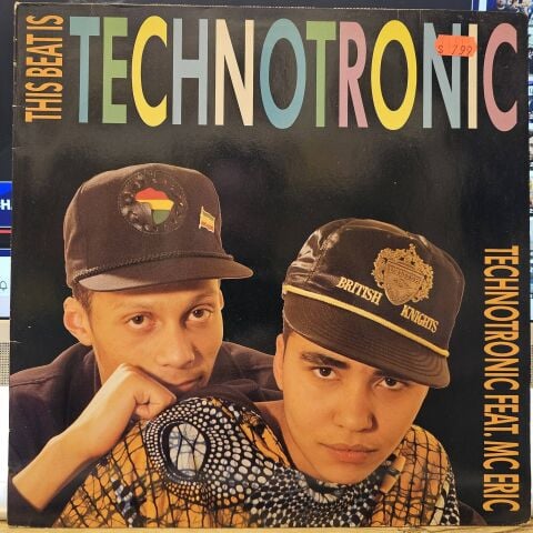 Technotronic Feat. MC Eric – This Beat Is Technotronic LP PLAK