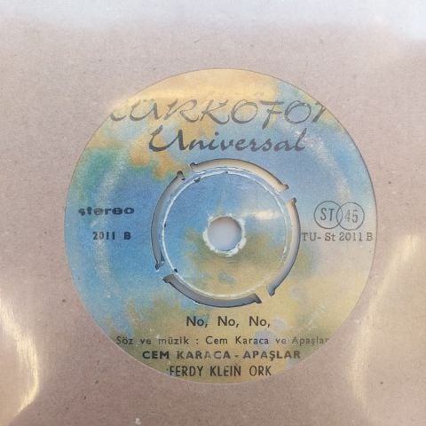 Cem Karaca, Apaşlar – Tears / No, No, No 45LİK PLAK