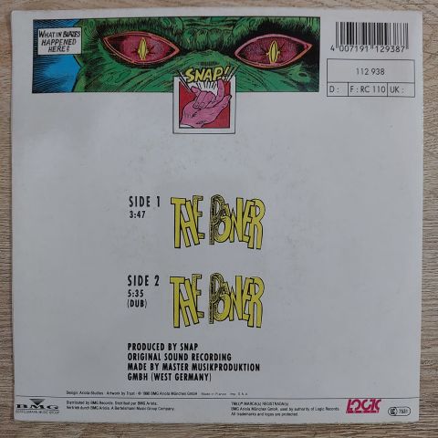 Snap! – The Power 45LİK PLAK