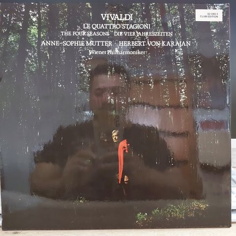 Vivaldi* - Anne-Sophie Mutter, Wiener Philharmoniker, Herbert Von Karajan – Le Quattro Stagioni / The Four Seasons / Die Vier Jahreszeiten LP PLAK