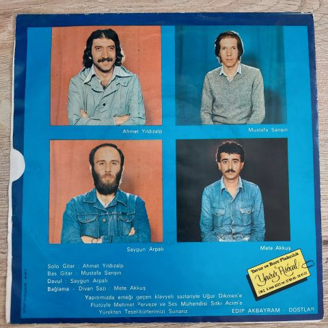 EDİP AKBAYRAM - EŞKİYA DÜNYAYA HÜKÜMDAR OLMAZ 45LİK PLAK