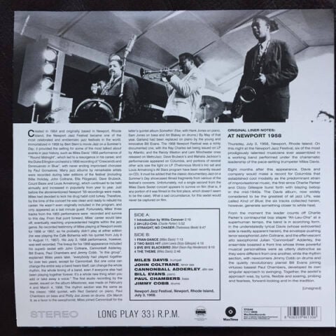 Miles Davis Sextet – At Newport 1958 LP PLAK