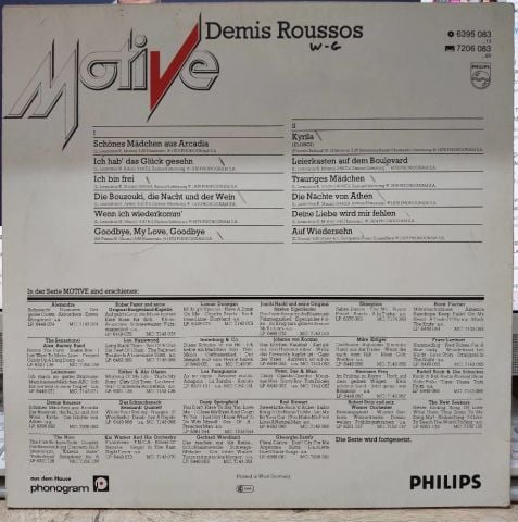 Demis Roussos – Demis Roussos LP PLAK