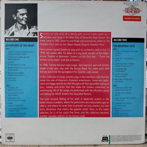 Frank Sinatra – Adventures Of The Heart - The Broadway Kick LP PLAK