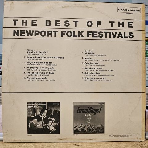 Various – The Best Of The Newport Folk Festivals LP PLAK